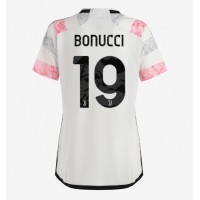 Juventus Leonardo Bonucci #19 Fotballklær Bortedrakt Dame 2023-24 Kortermet